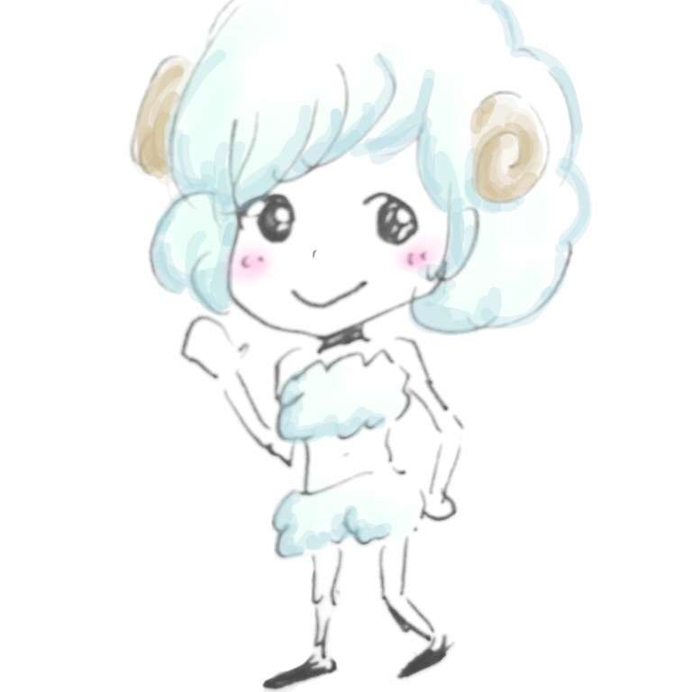 女の子の絵を描くトピ３