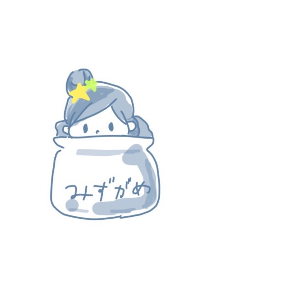 女の子の絵を描くトピ３