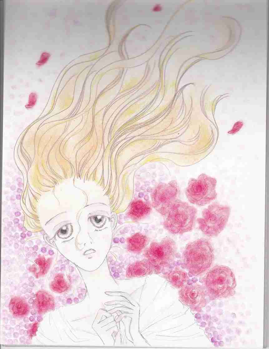 女の子の絵を描くトピ３