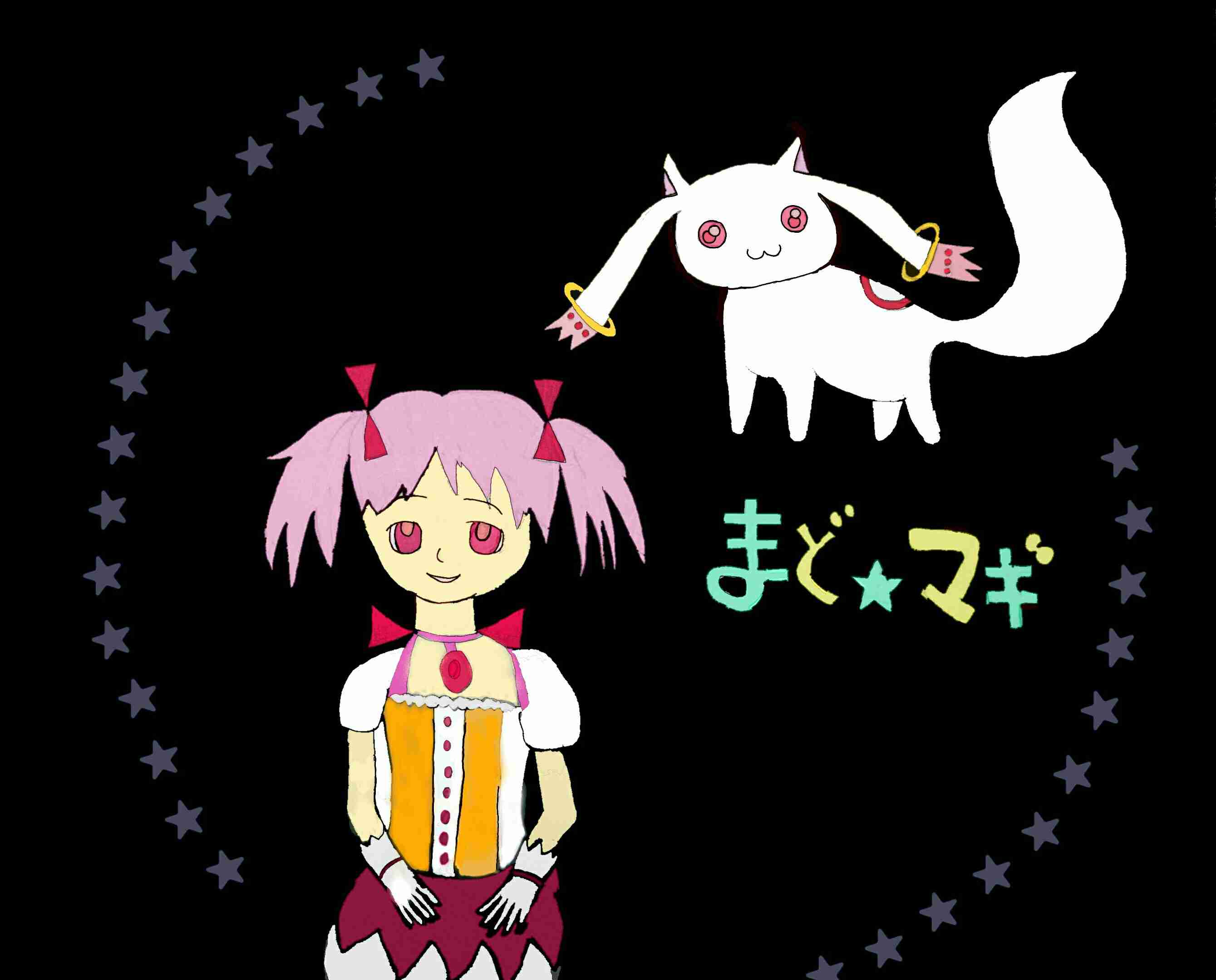 女の子の絵を描くトピ３