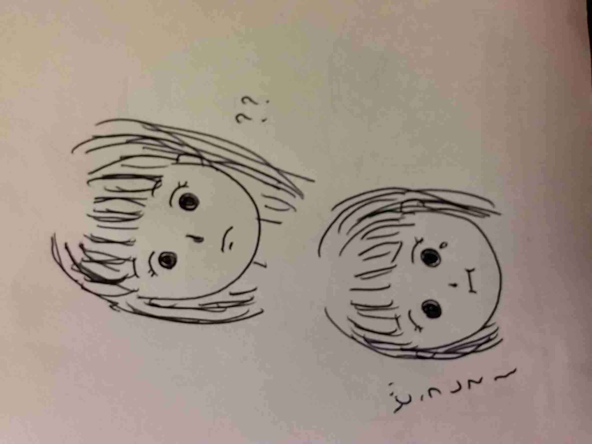 女の子の絵を描くトピ３