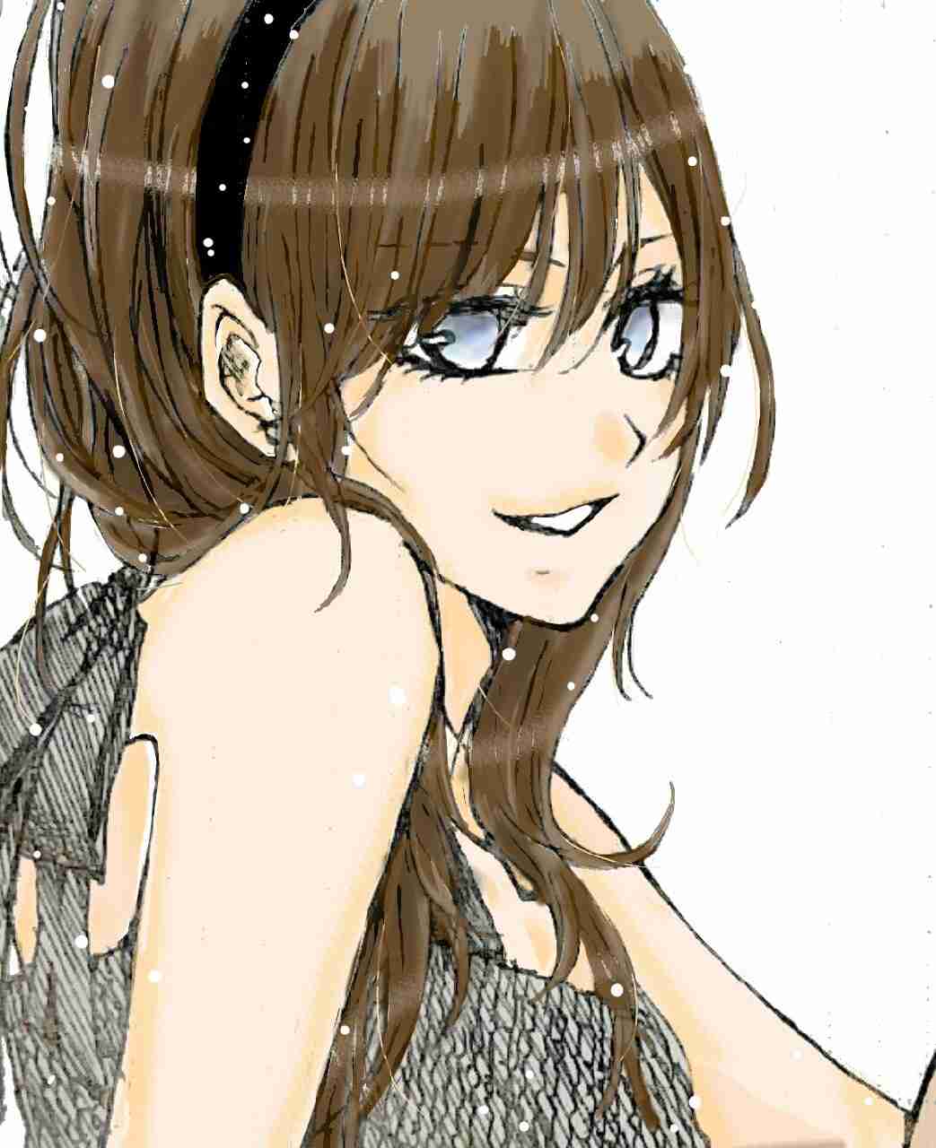 女の子の絵を描くトピ３