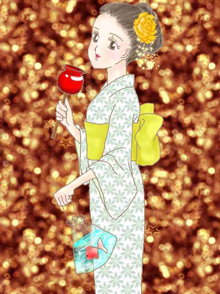 女の子の絵を描くトピ３