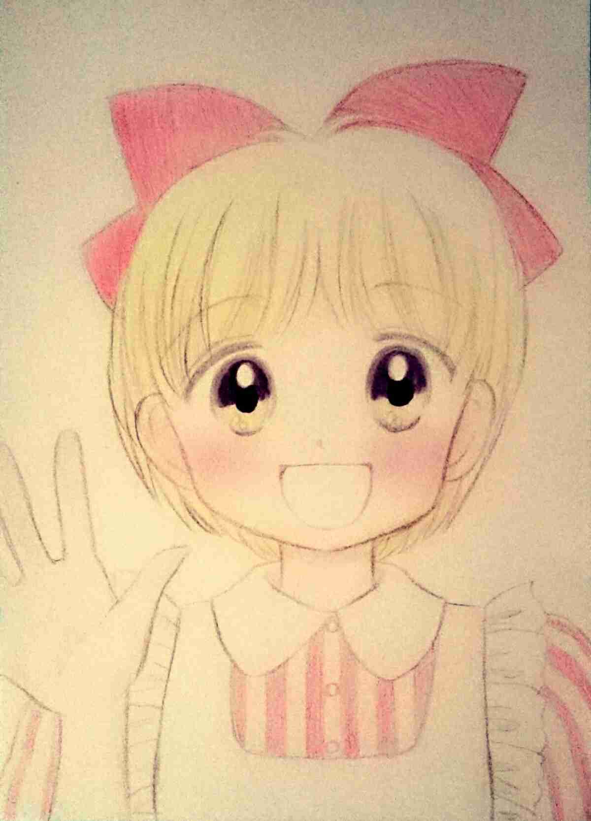 女の子の絵を描くトピ3