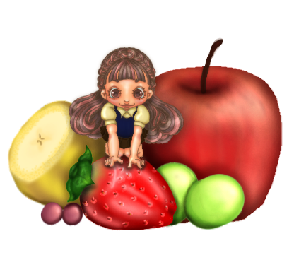 女の子の絵を描くトピ３