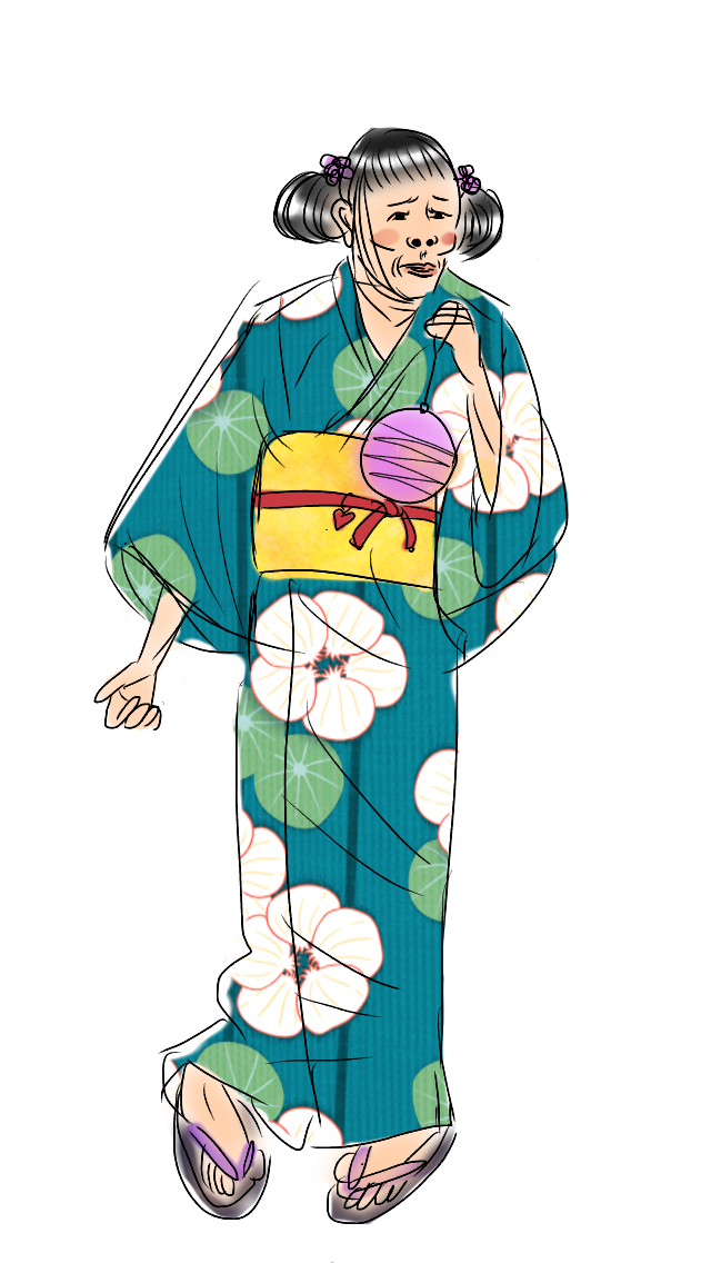 女の子の絵を描くトピ３