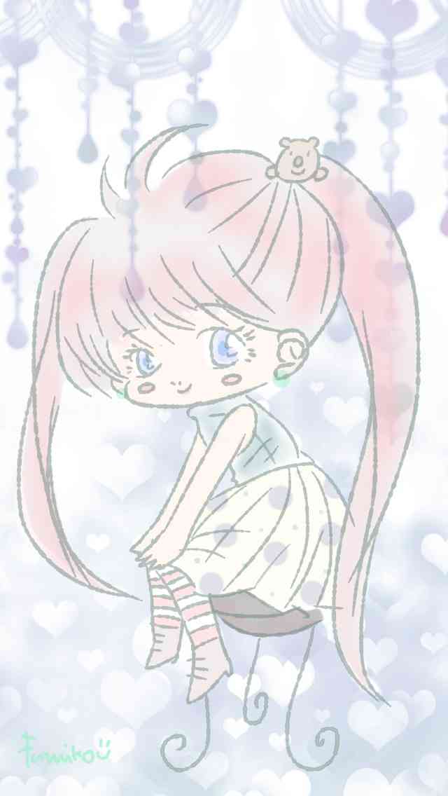 女の子の絵を描くトピ３