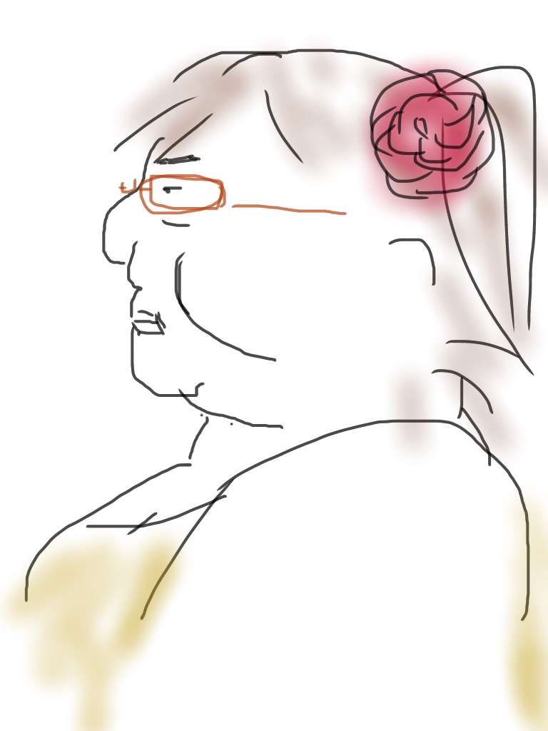 女の子の絵を描くトピ３
