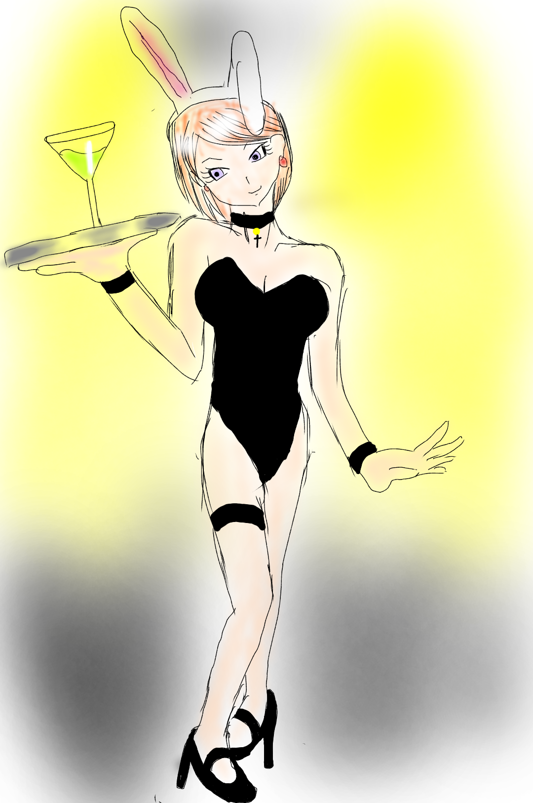 女の子の絵を描くトピ３