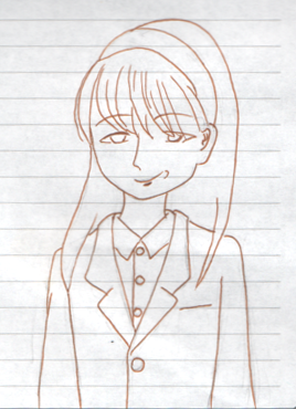女の子の絵を描くトピ３