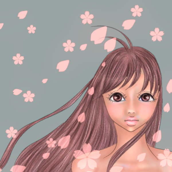 女の子の絵を描くトピ3
