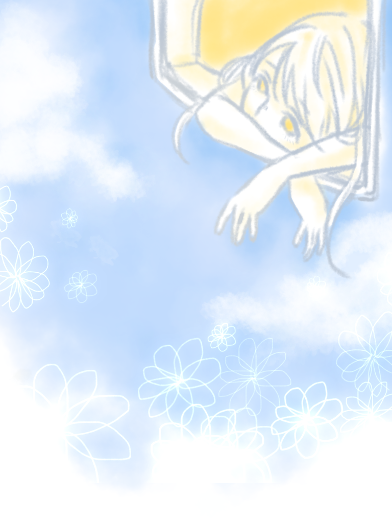 女の子の絵を描くトピ３