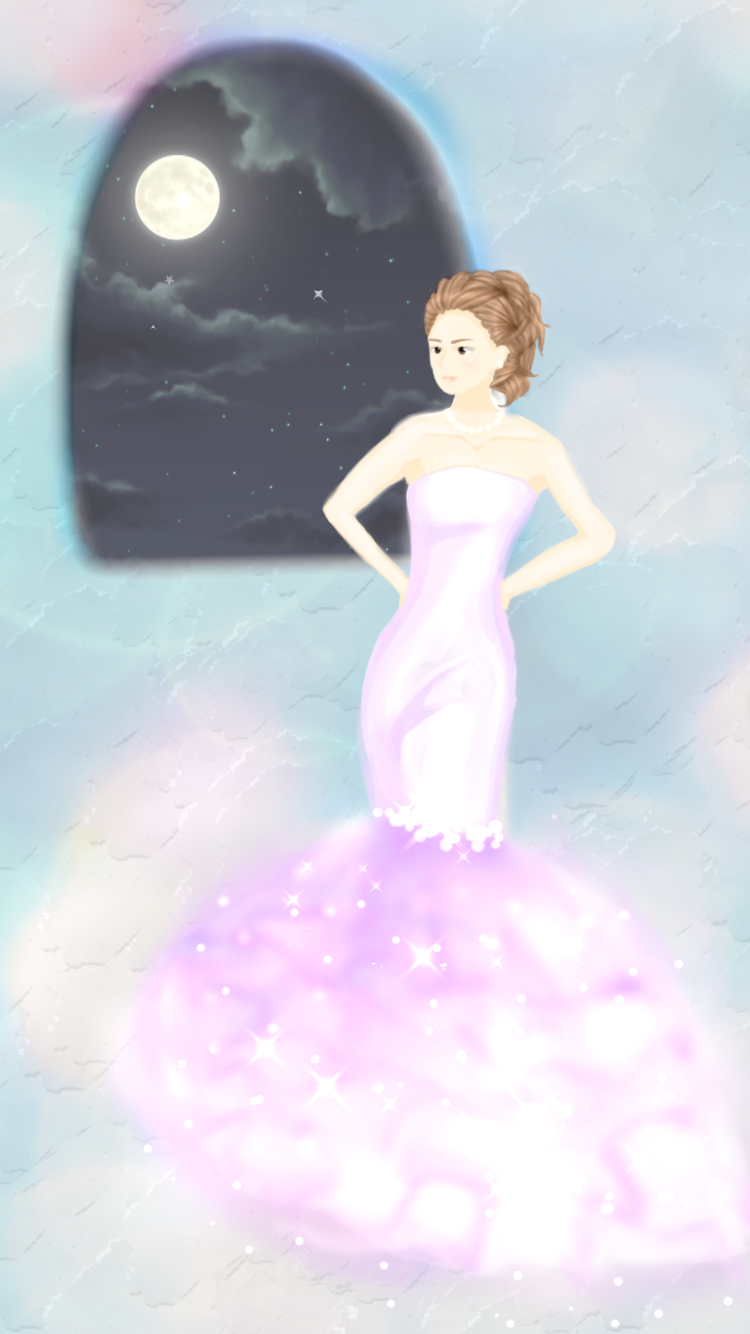 女の子の絵を描くトピ３