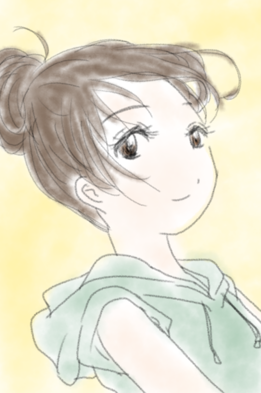 女の子の絵を描くトピ3