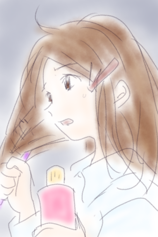 女の子の絵を描くトピ３