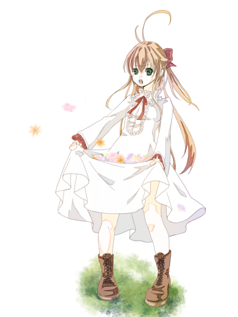 女の子の絵を描くトピ３