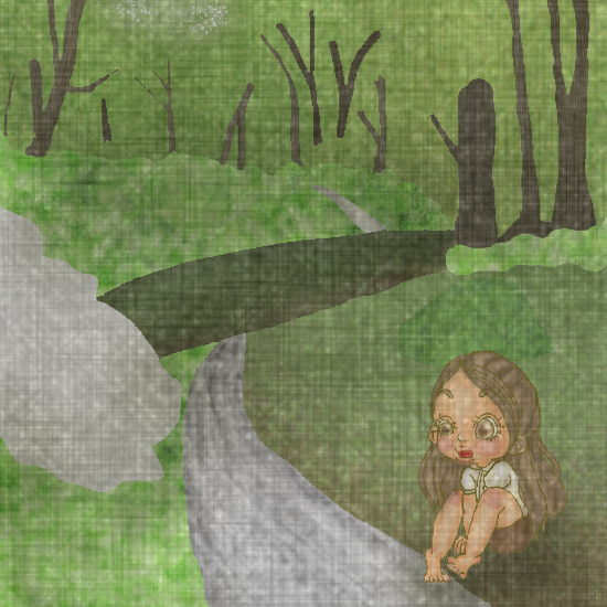 女の子の絵を描くトピ３