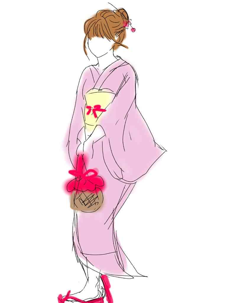 女の子の絵を描くトピ３