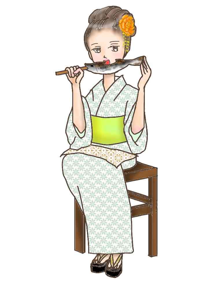 女の子の絵を描くトピ３