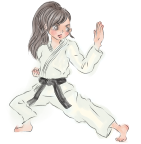 女の子の絵を描くトピ３