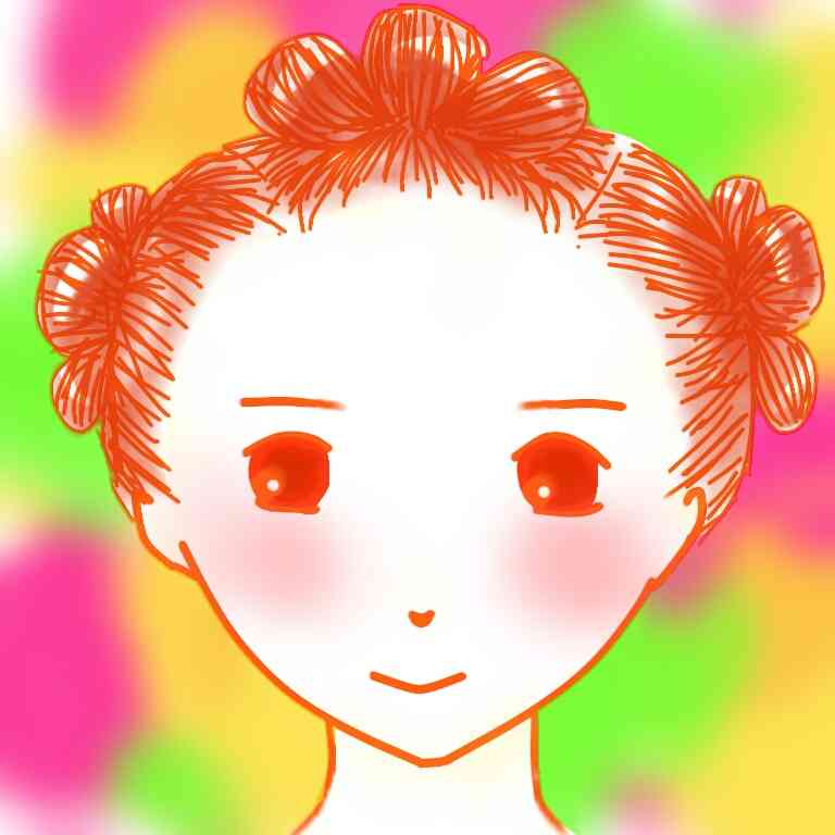 女の子の絵を描くトピ３