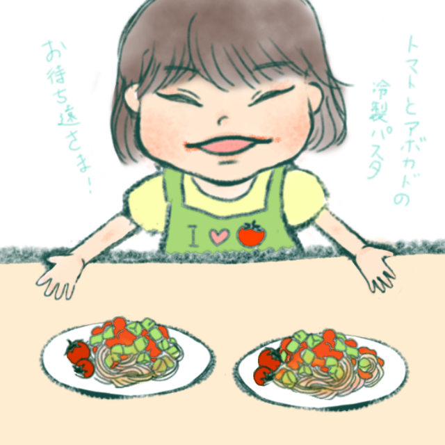女の子の絵を描くトピ３