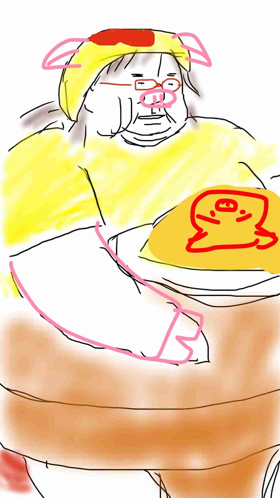 女の子の絵を描くトピ３