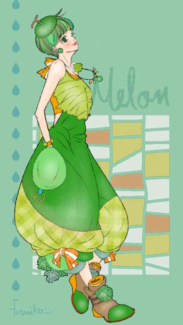 女の子の絵を描くトピ３