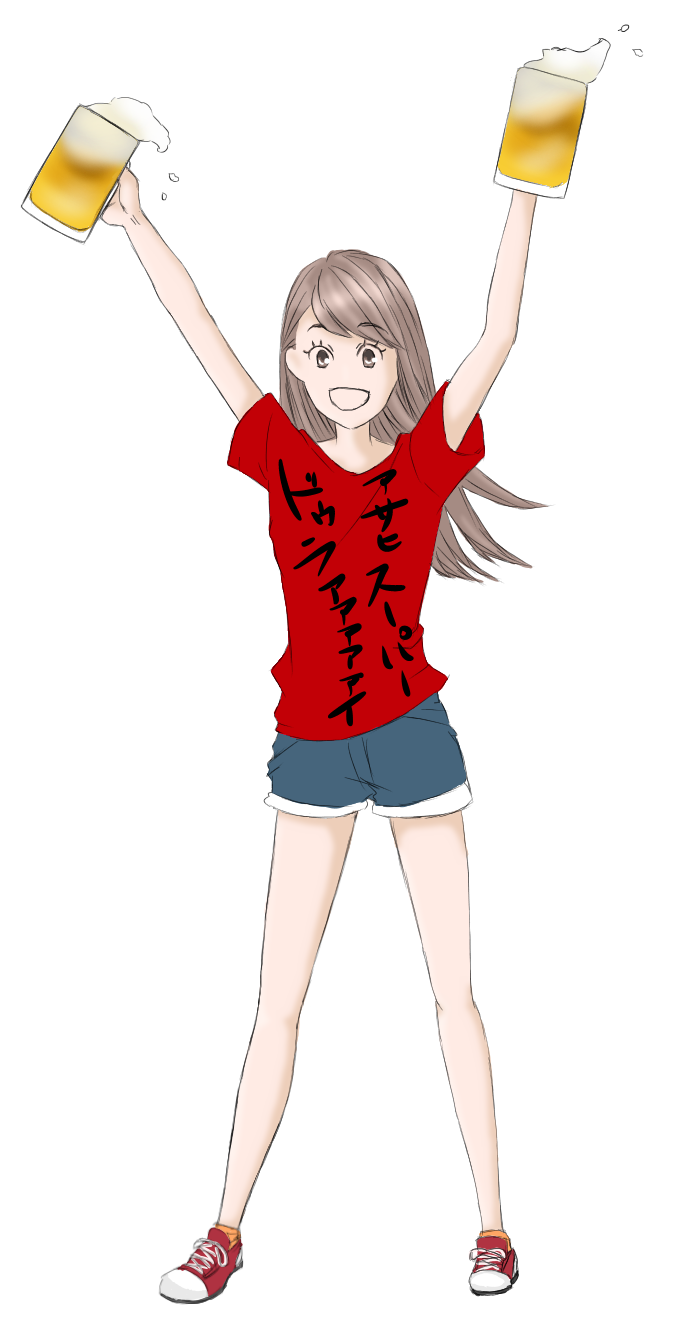 女の子の絵を描くトピ３