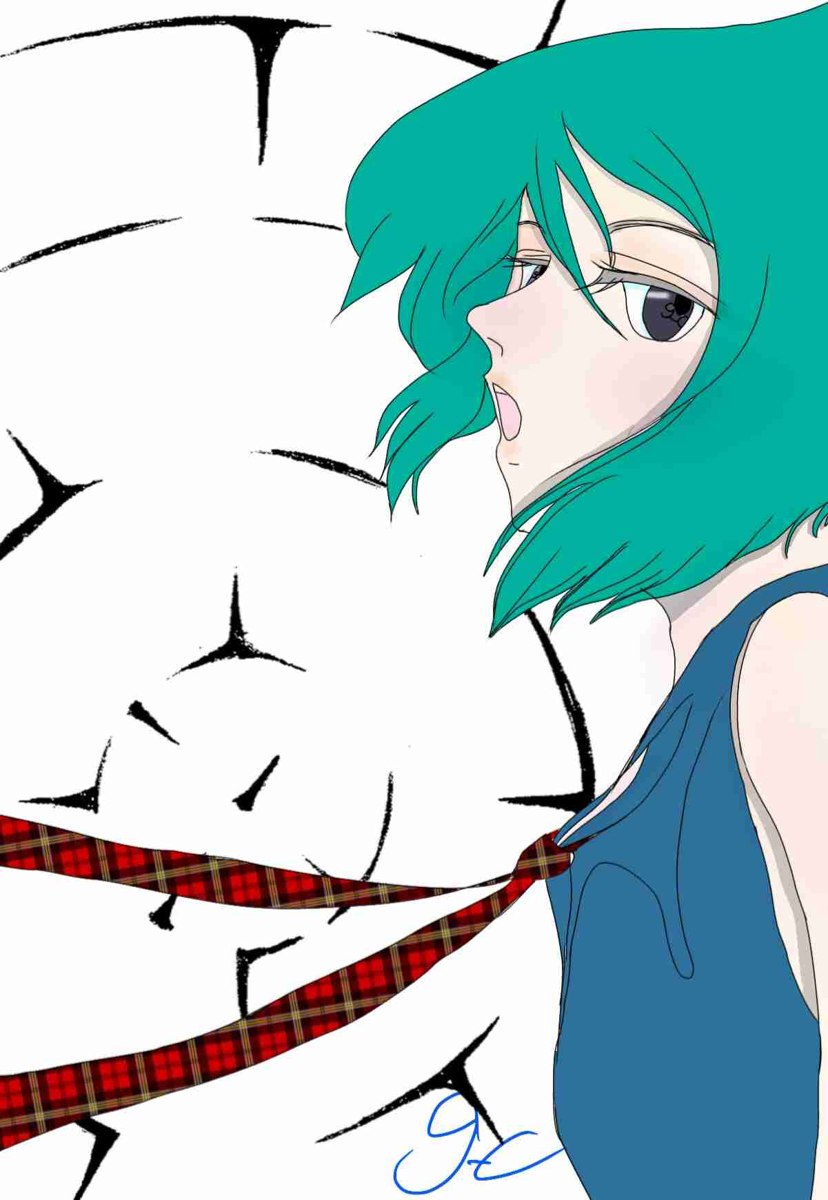 女の子の絵を描くトピ3