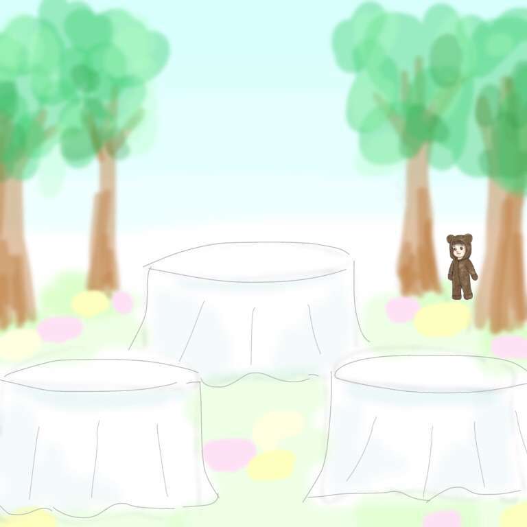 女の子の絵を描くトピ３