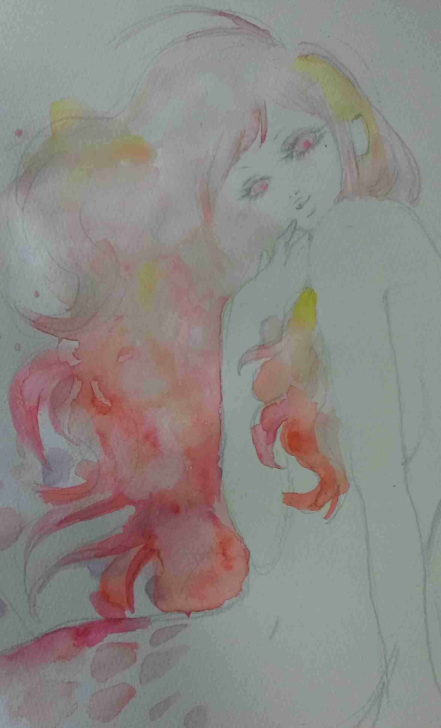 女の子の絵を描くトピ3