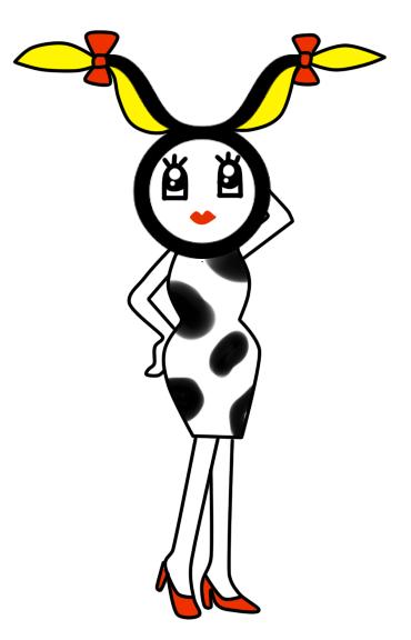 女の子の絵を描くトピ３