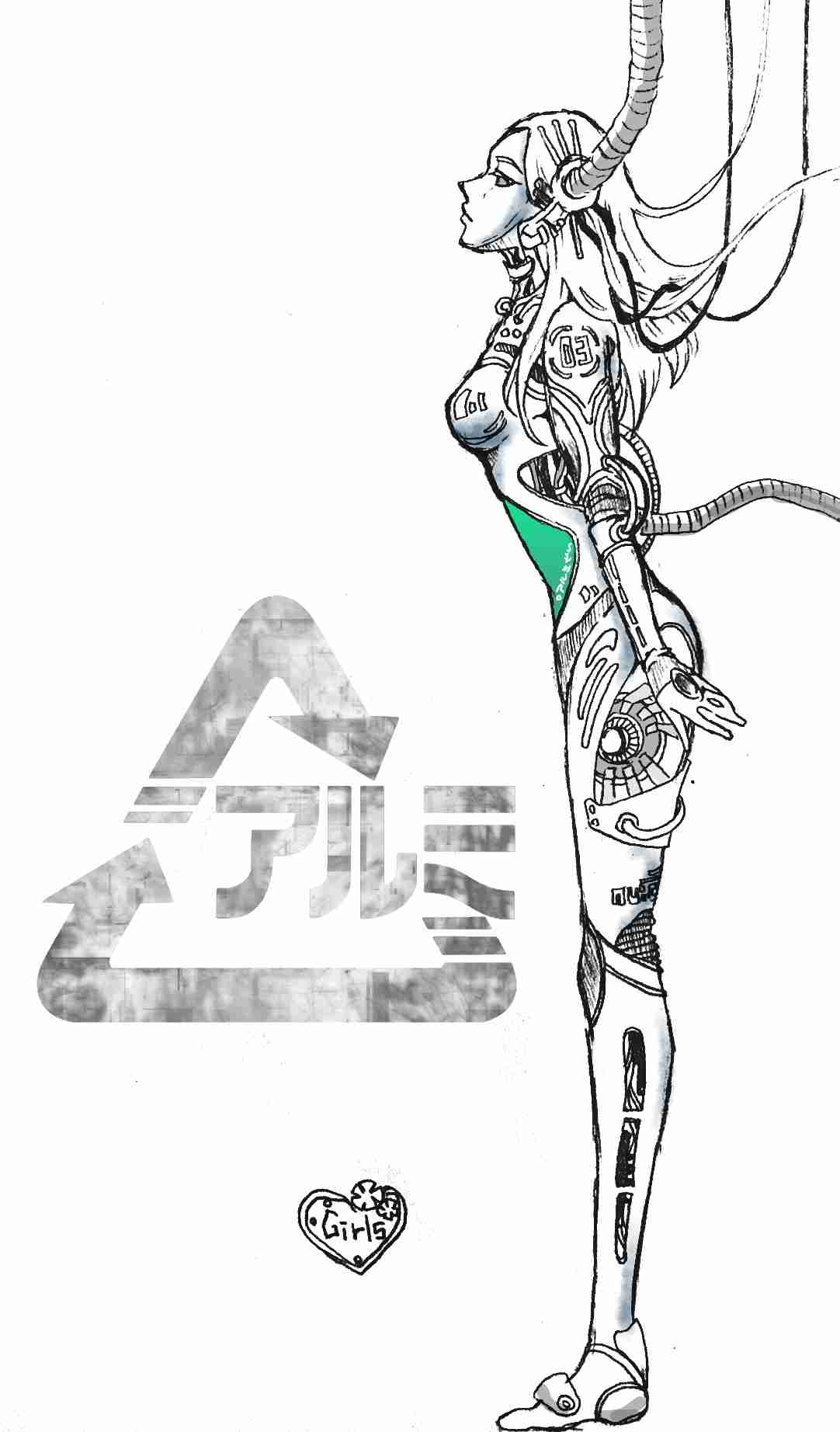 女の子の絵を描くトピ3