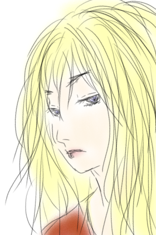 女の子の絵を描くトピ３