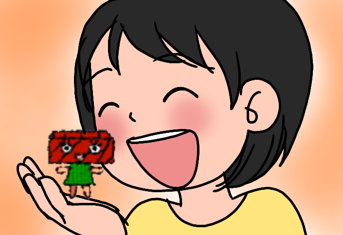 女の子の絵を描くトピ３