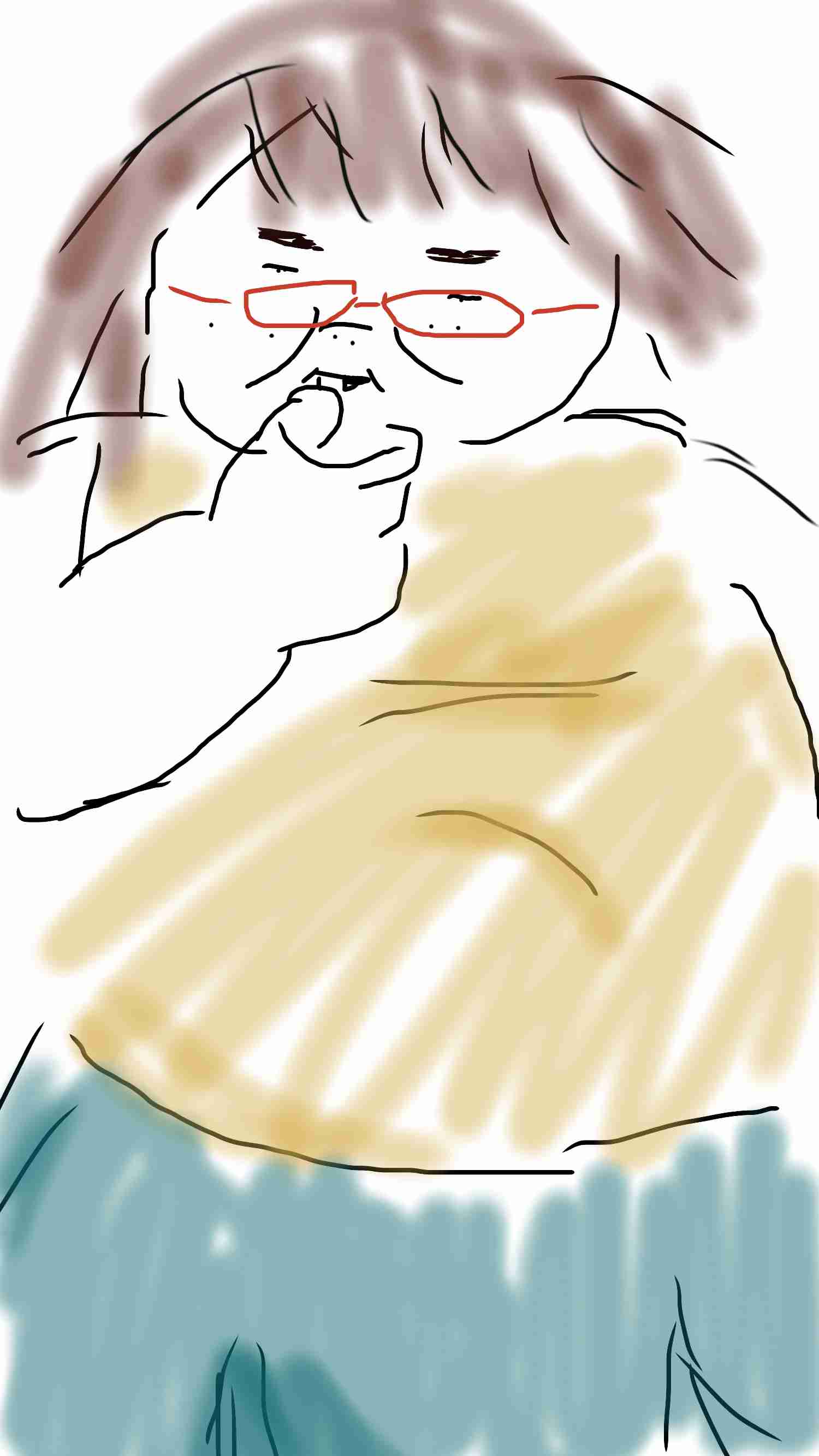 女の子の絵を描くトピ３