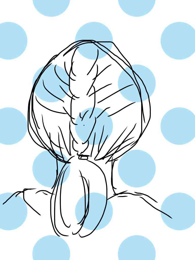 女の子の絵を描くトピ３