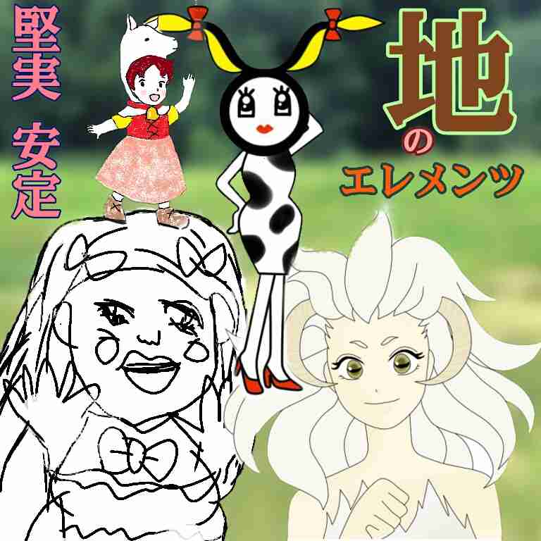 女の子の絵を描くトピ３