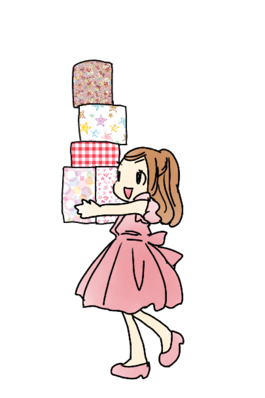 女の子の絵を描くトピ３