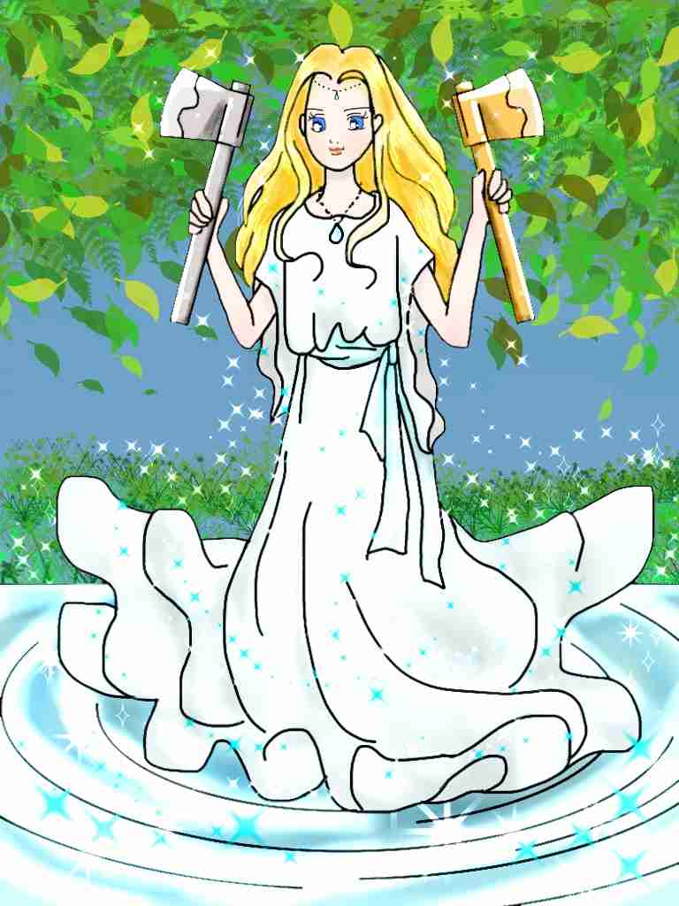 女の子の絵を描くトピ3