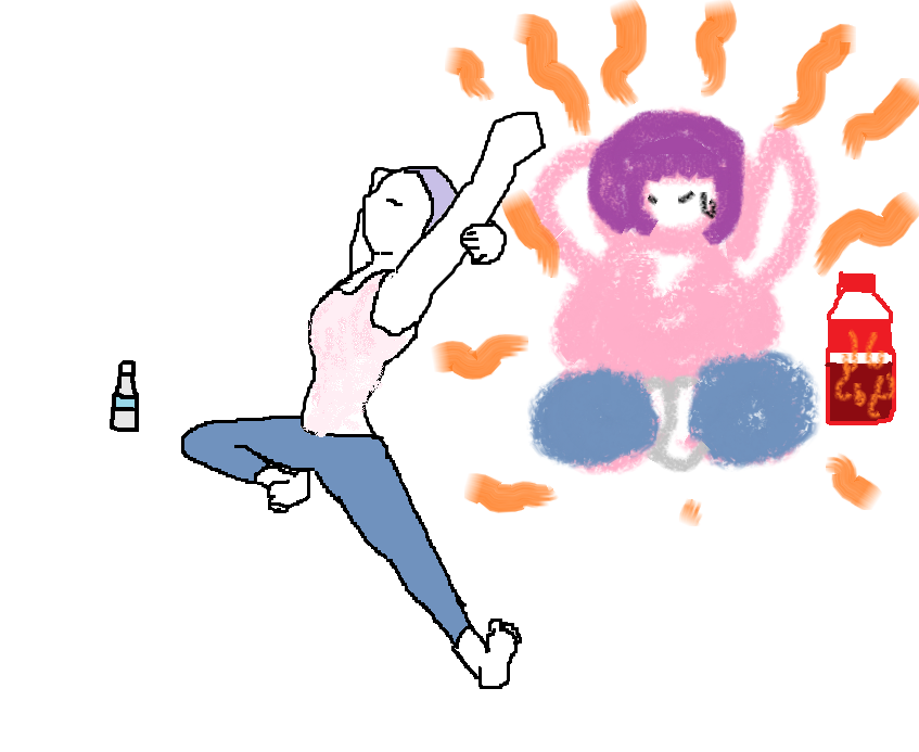 女の子の絵を描くトピ３