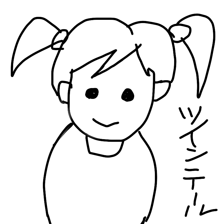 女の子の絵を描くトピ３