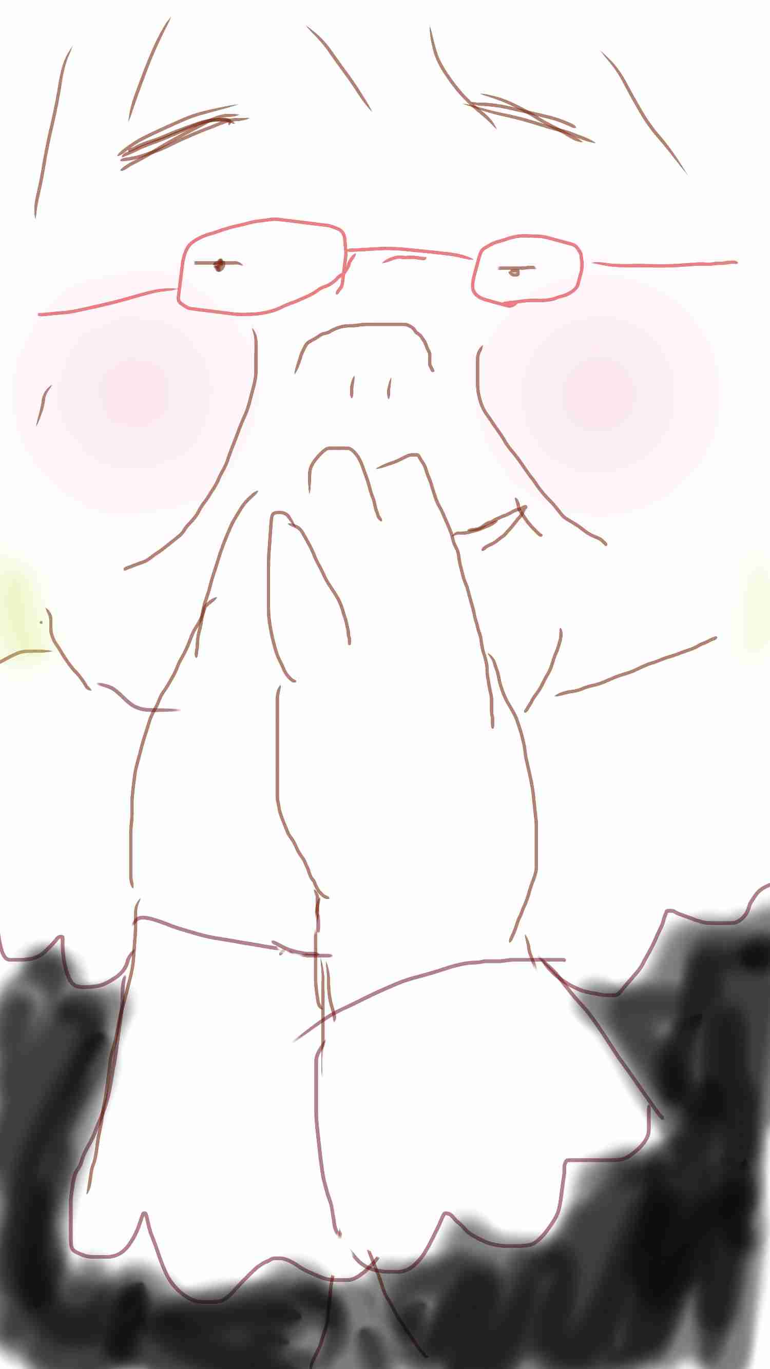 女の子の絵を描くトピ３