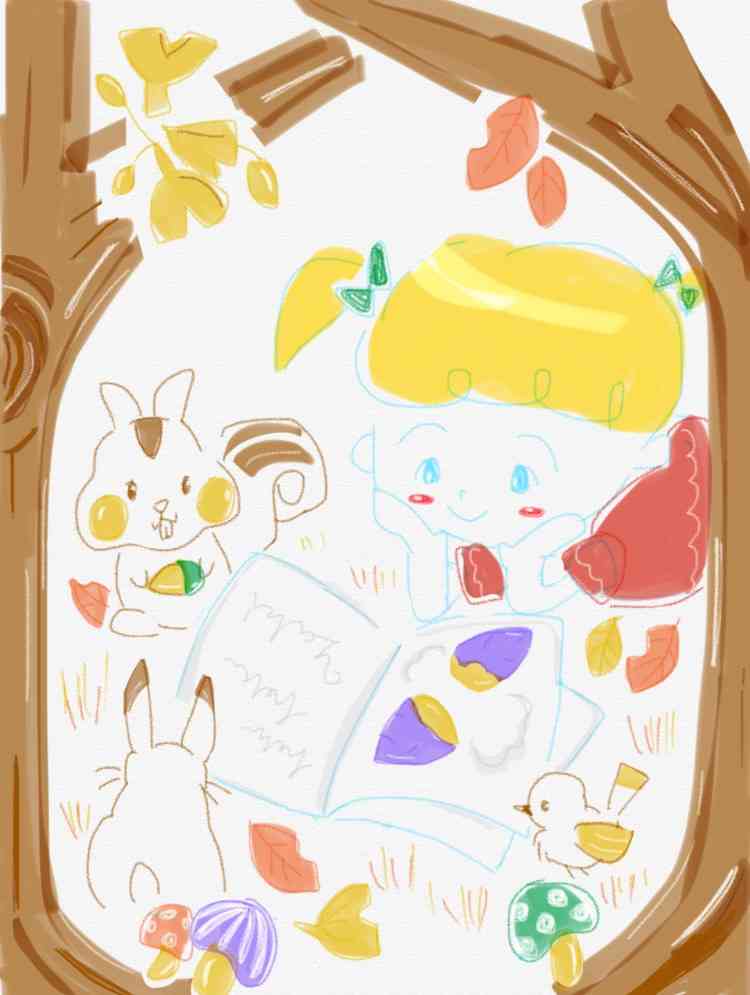 女の子の絵を描くトピ3