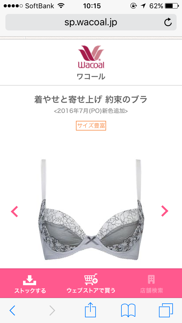 胸が大きい人の下着