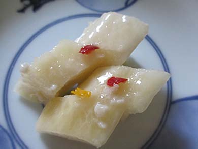 お漬け物が好きな人