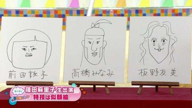 絵が上手いと思う芸能人&絵が下手だと思う芸能人