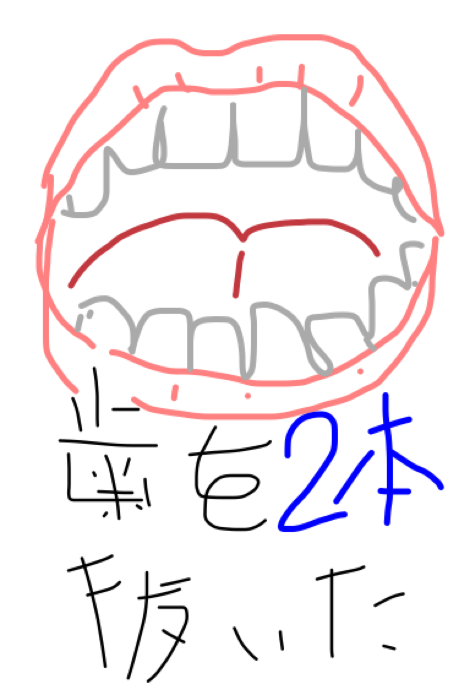 8月の絵日記を描くトピ