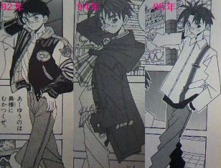 初期と後期で絵のタッチが変わった漫画